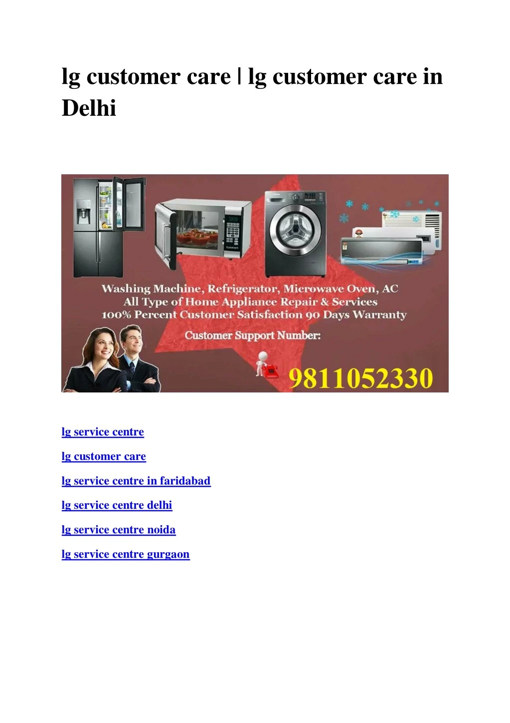 lg customer care lg customer care in delhi