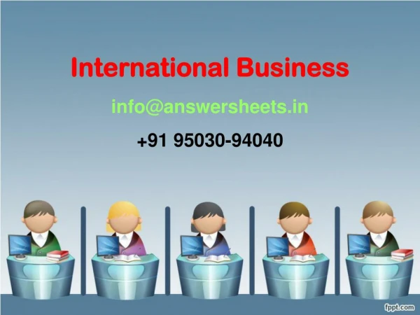 international business info@answersheets in 91 95030 94040