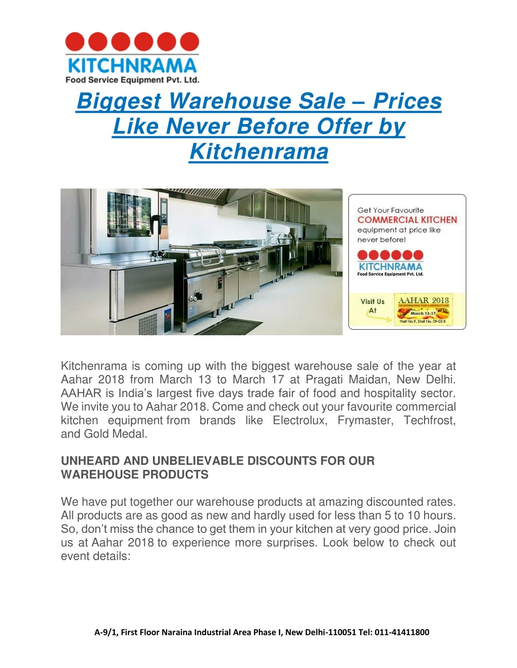 biggest warehouse sale prices like never before
