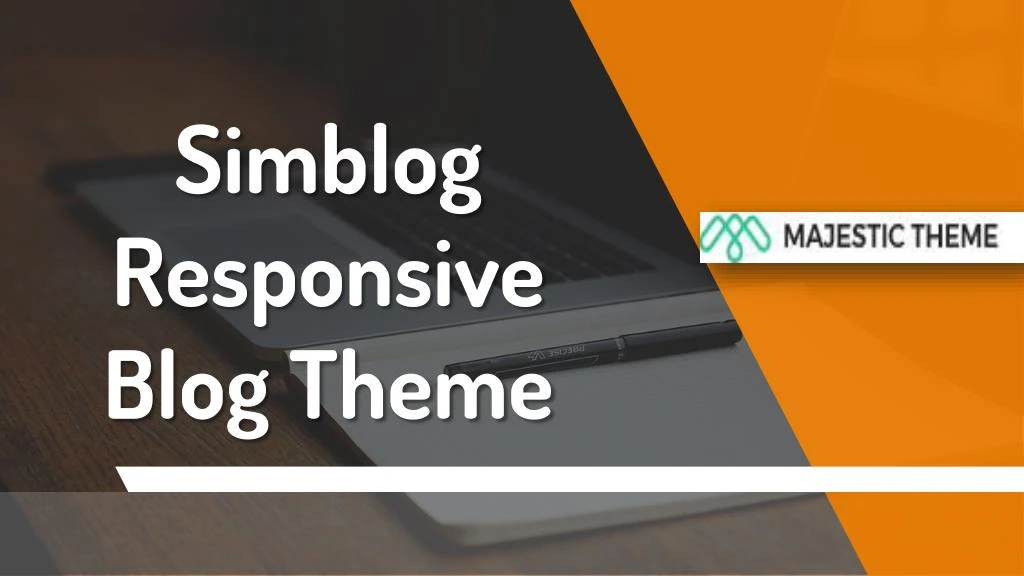 simblog responsive blog theme