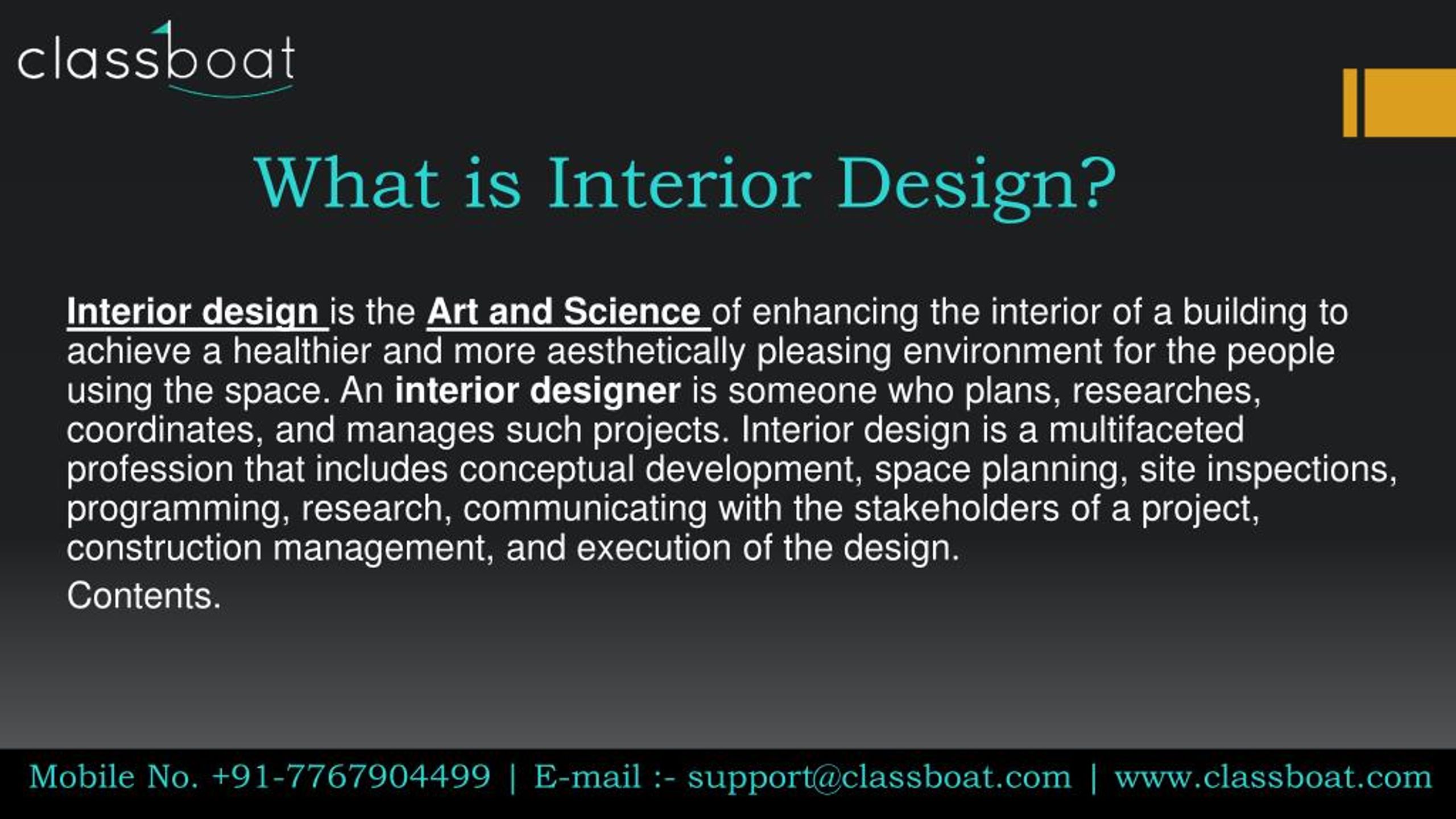 PPT - interior design courses in pune PowerPoint Presentation, free ...