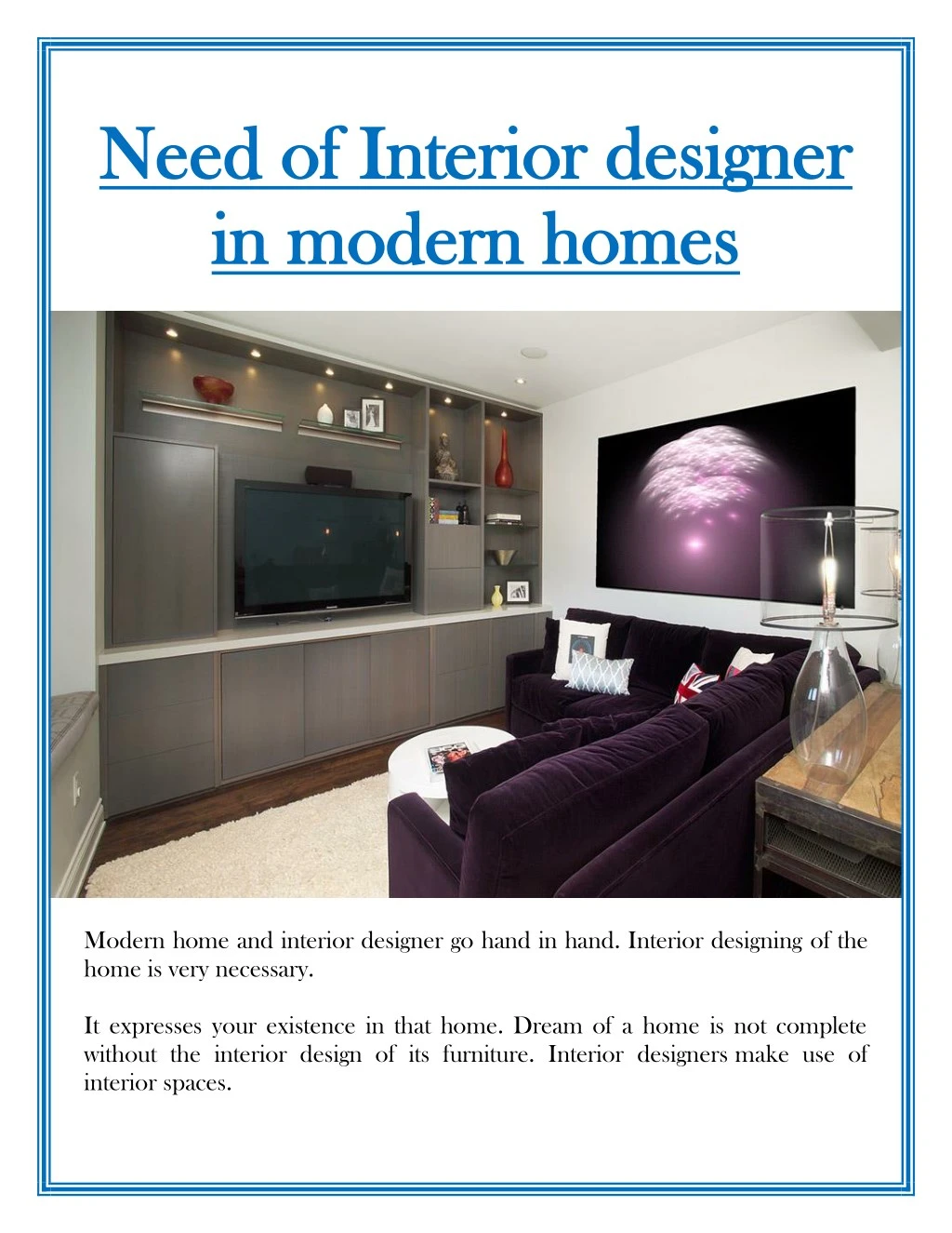 need of interior designer need of interior