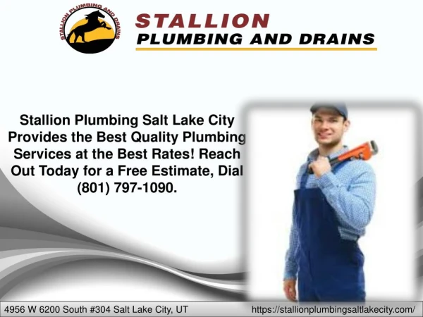 Plumbing Salt Lake City Utah