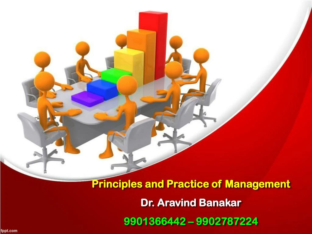 principles and practice of management dr aravind banakar 9901366442 9902787224