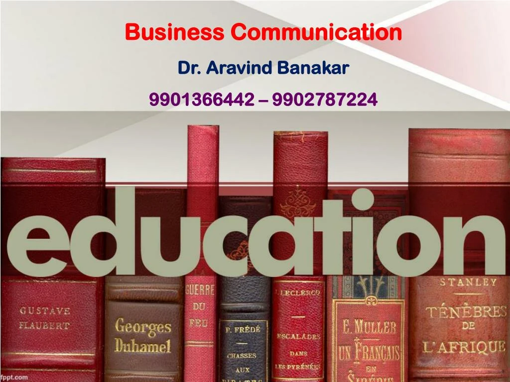 business communication dr aravind banakar 9901366442 9902787224