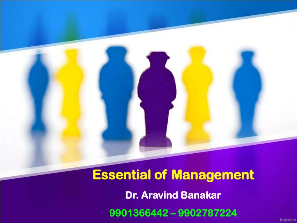 essential of management dr aravind banakar 9901366442 9902787224