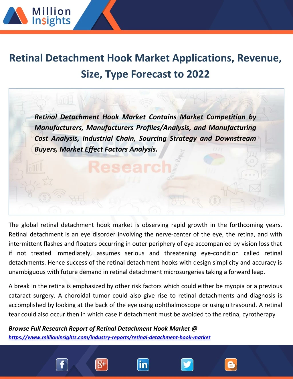 retinal detachment hook market applications