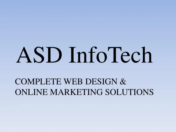 Online website design company for web development