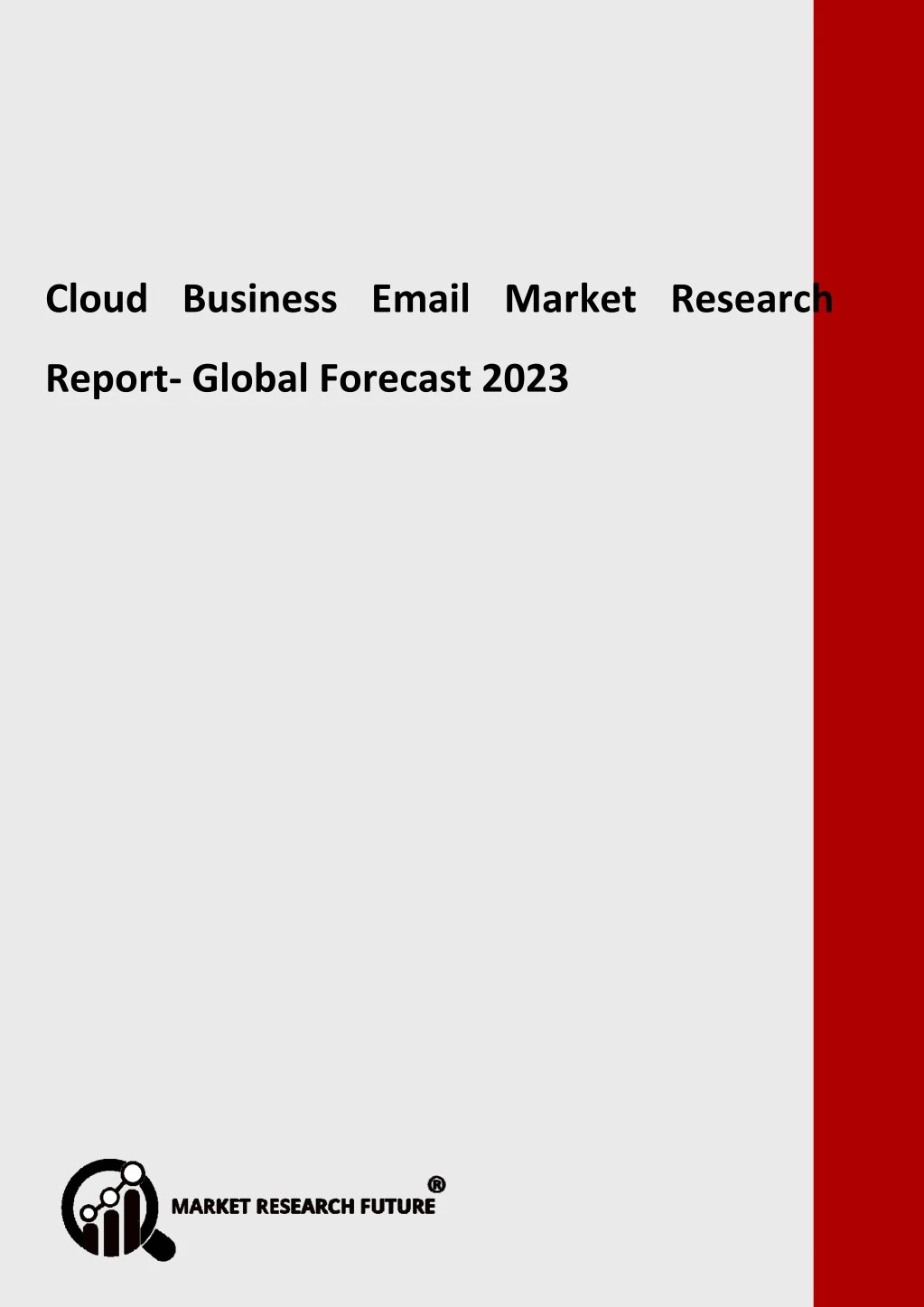 cloud business email market research report