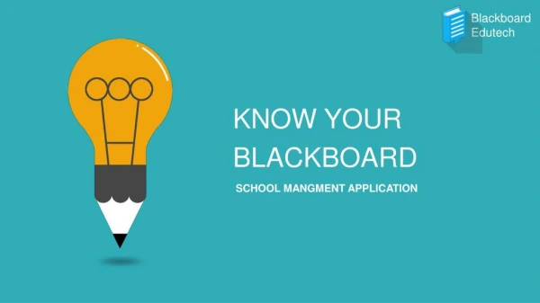 blackboard edutech