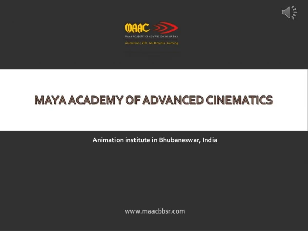 Animation Academy in Bhubaneswar â€“ MAAC Bhubaneswar