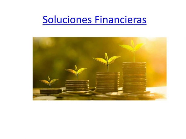 Soluciones Financieras