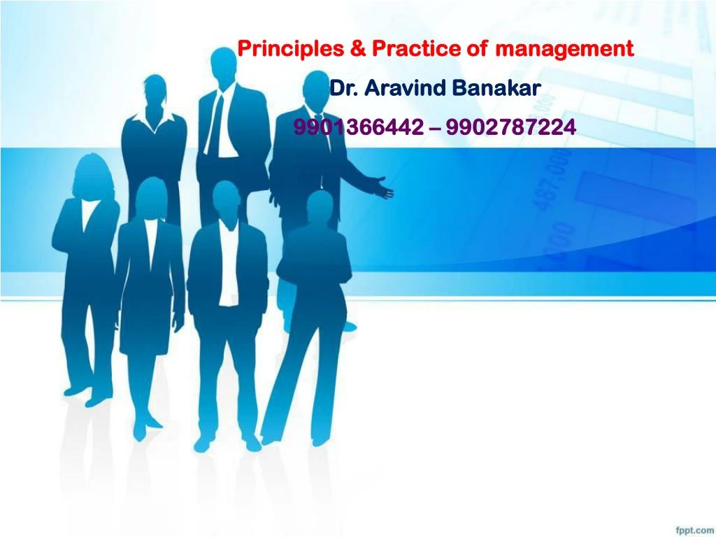 principles practice of management dr aravind banakar 9901366442 9902787224