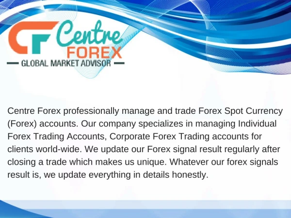 Forex Account Manager