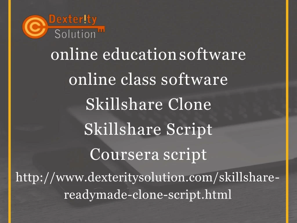 online education software online class software skillshare clone skillshare script coursera script