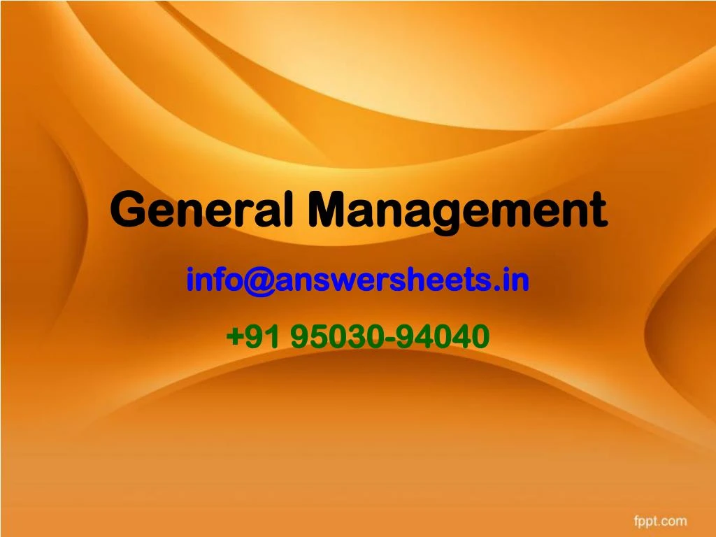 general management info@answersheets in 91 95030 94040