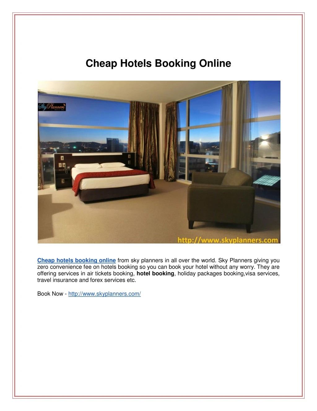 cheap hotels booking online