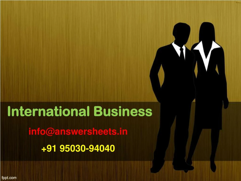 international business info@answersheets in 91 95030 94040