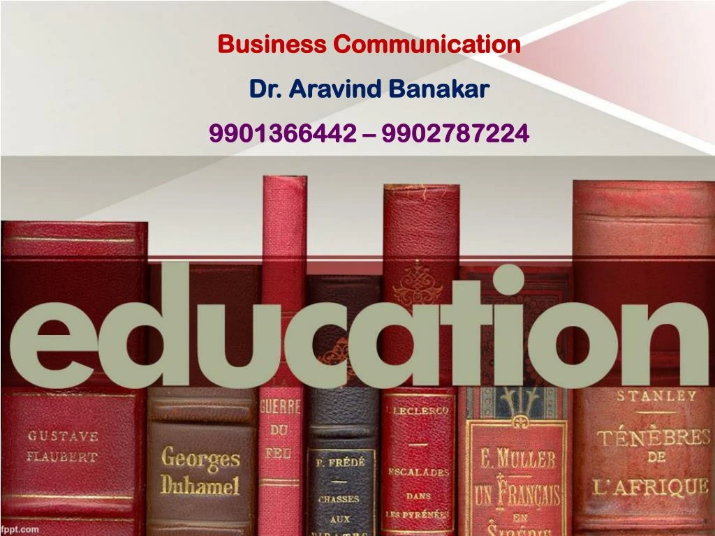 business communication dr aravind banakar 9901366442 9902787224