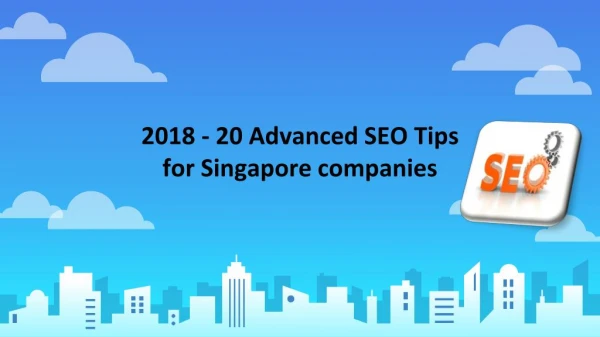 SEO Expert Services Best SEO Company in Singapore