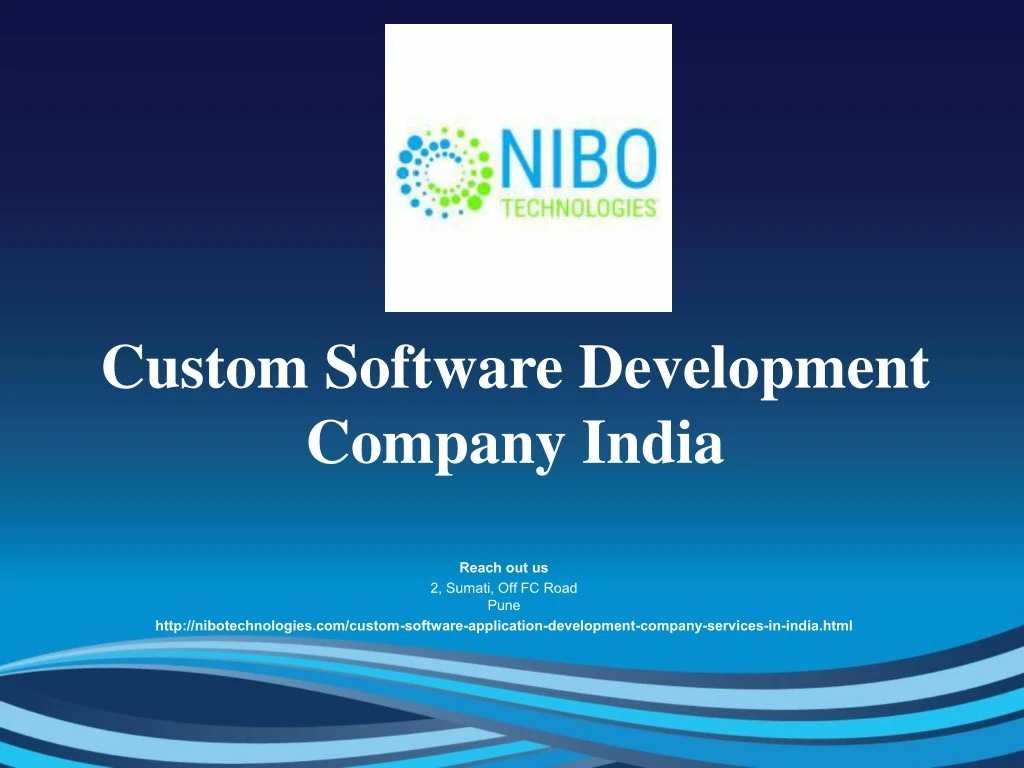 custom software development company india