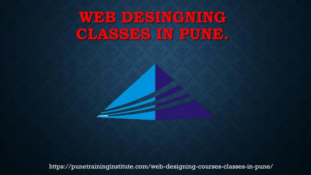 web desingning classes in pune