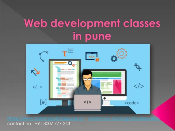 best web development courses in pune |fees|duration