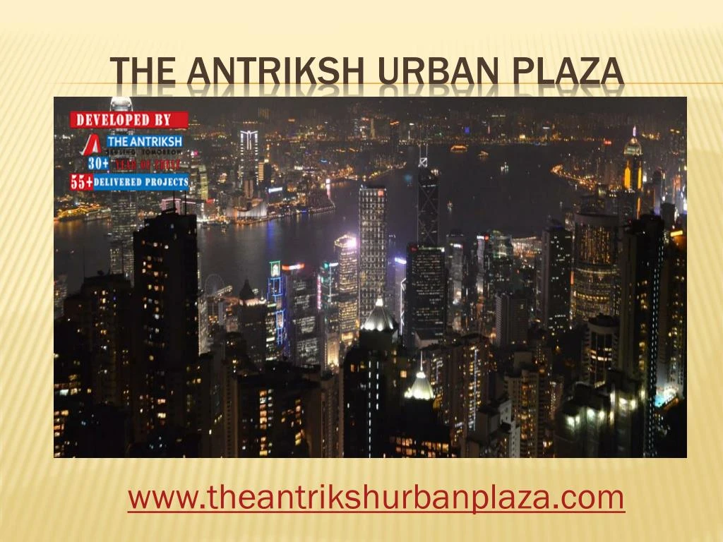 the antriksh urban plaza