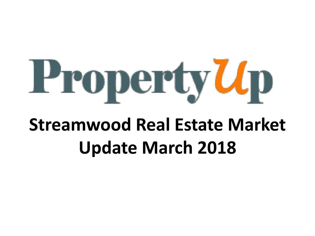 streamwood real estate market update march 2018