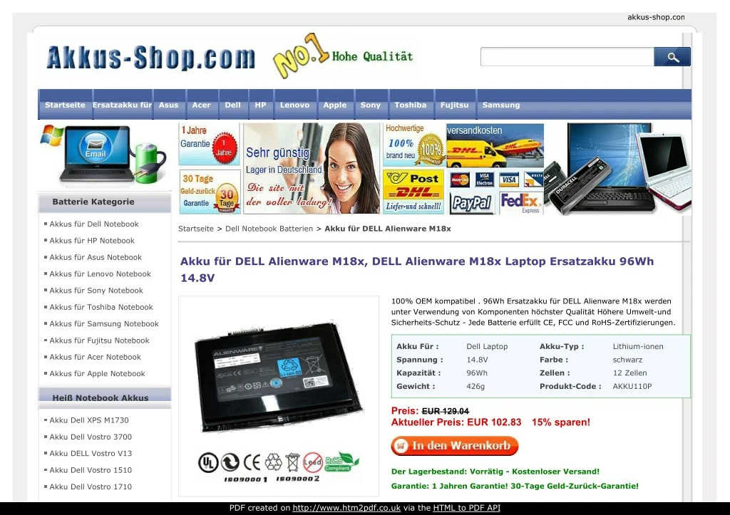 akkus shop com laptop akkus online shop
