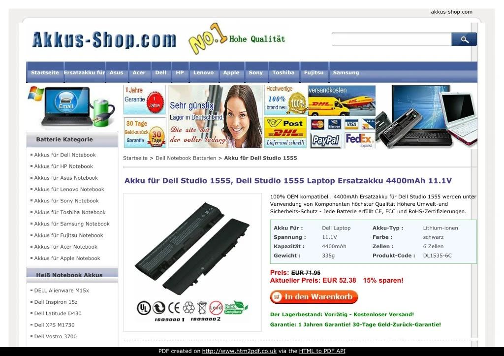 akkus shop com laptop akkus online shop