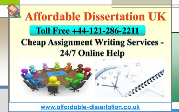 Cheap Assignment Writing Services - 24/7 Online Help