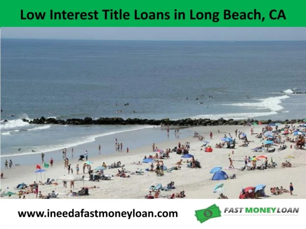 Final Low Interest Title Loans