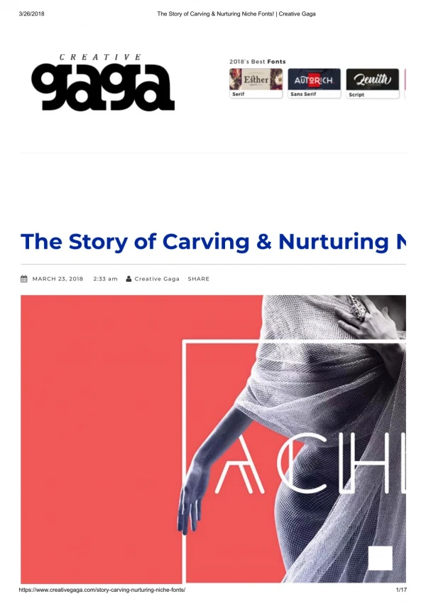 The Story of Carving & Nurturing Niche Fonts! _ Creative Gaga.pdf
