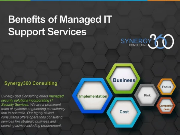 Managed IT Services | Synergy 360 Consulting