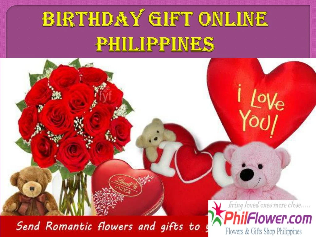 birthday gift online philippines