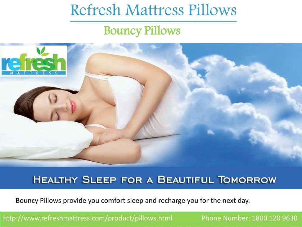 refresh mattress pillows