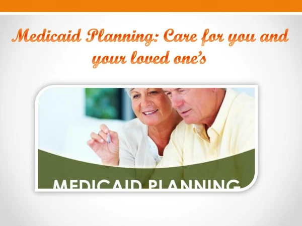 What is Medicaid Planning? - Elder Law Center of Wisconsin