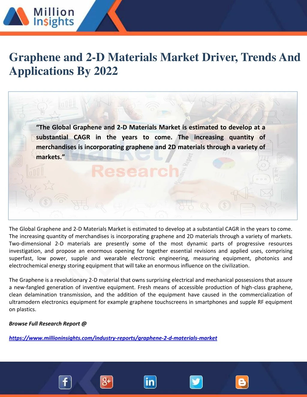 graphene and 2 d materials market driver trends