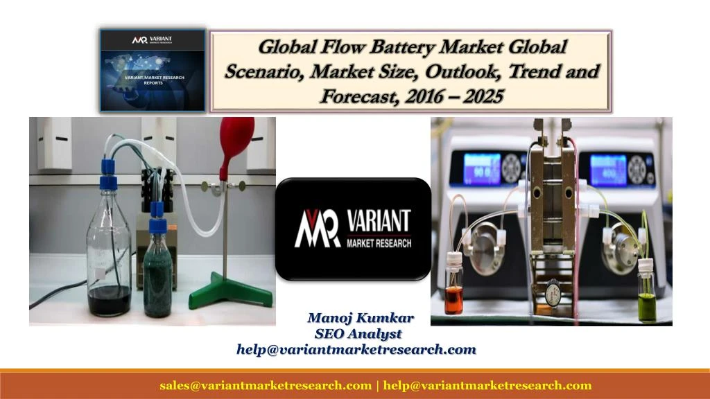 global flow battery market global scenario market
