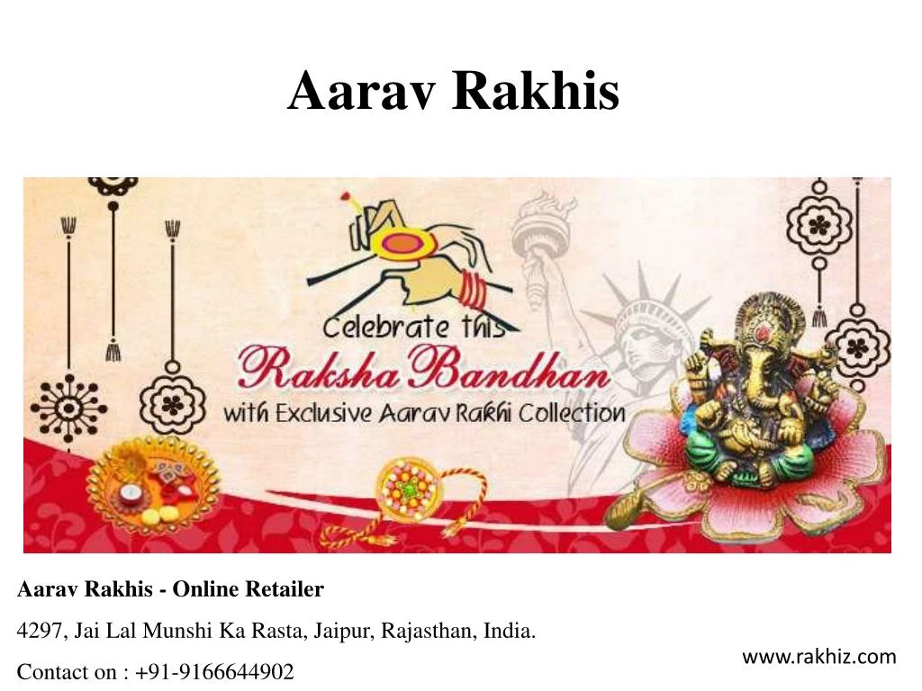 aarav rakhis