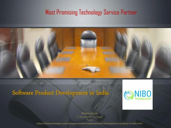 Software Product Implementation,Software Product Development Company in India - NIBO Technologies