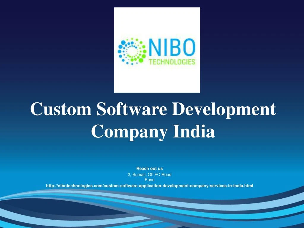 custom software development company india