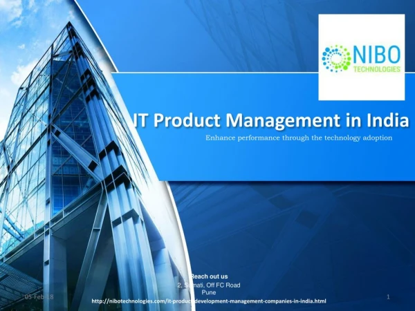 IT Product Management,IT Product Development Companies in India - NIBO Technologies
