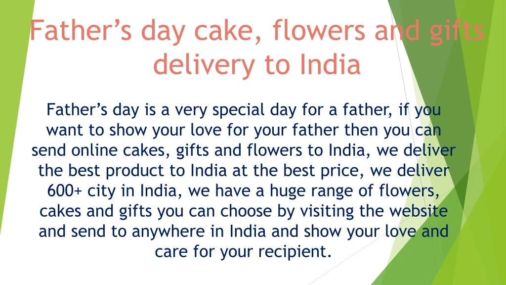 father s day cake flowers and gifts delivery to india