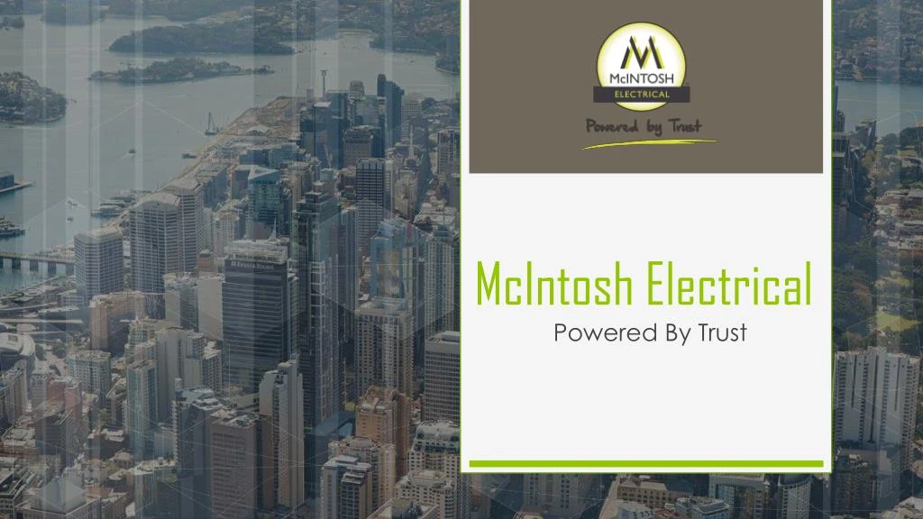 mcintosh electrical