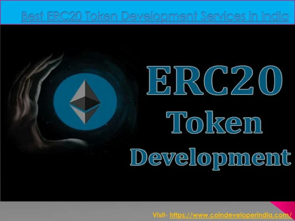 Best ERC20 Token Development Services in India