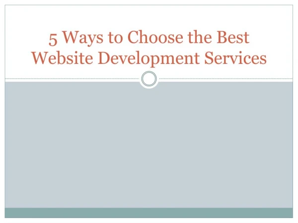 Website Development Services- Devlimer