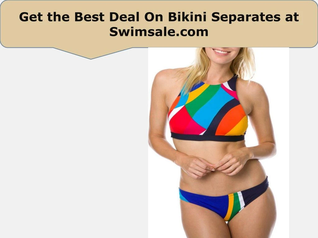 get the best deal on bikini separates at swimsale