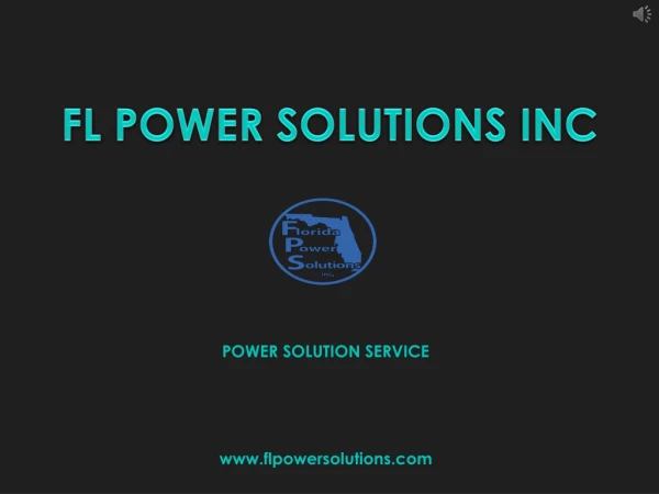 Backup Generator for Residential - Florida Power Solution Inc